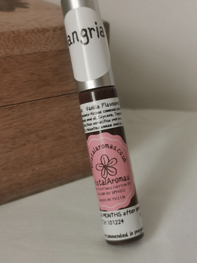 Lip Gloss ( organic ) Sangria  10ml