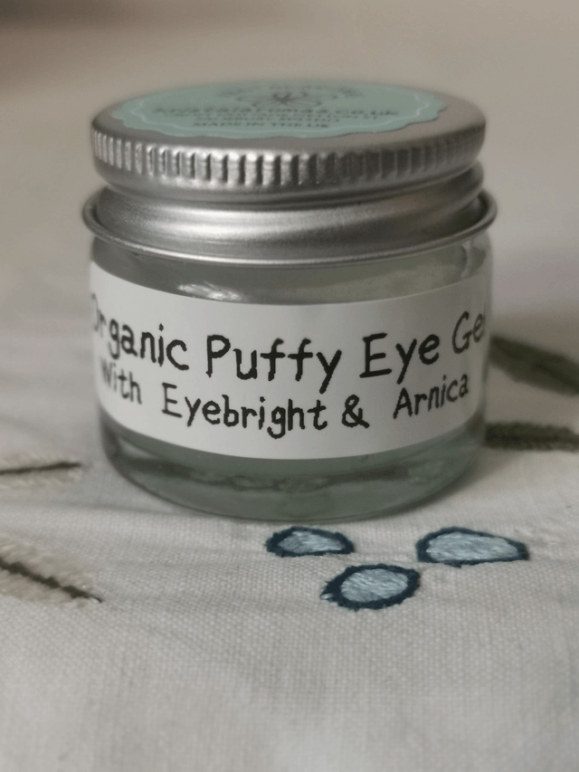 Puffy Eye Gel (organic) with  EyeBright & Arnica   15ml