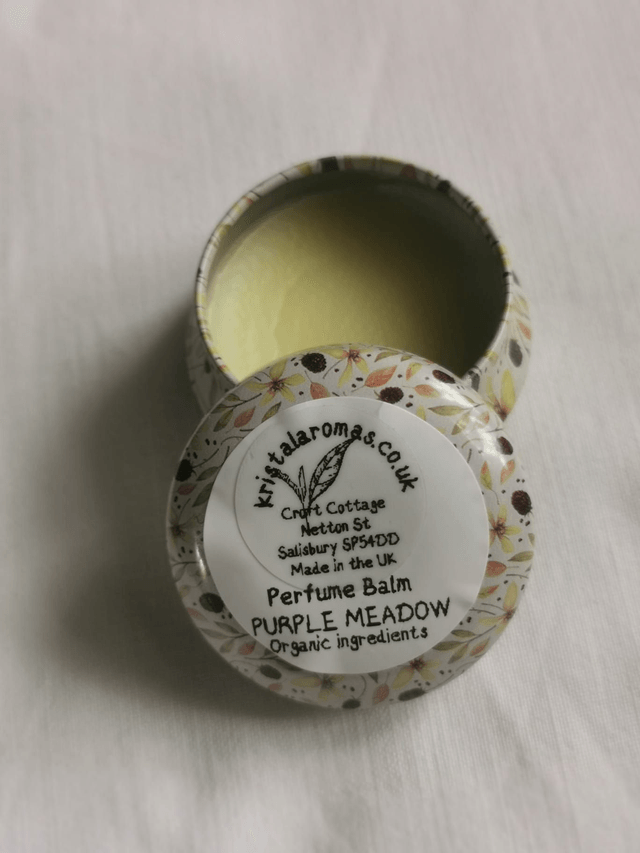 Perfume balm Purple Meadow (organic ingredents). 10g