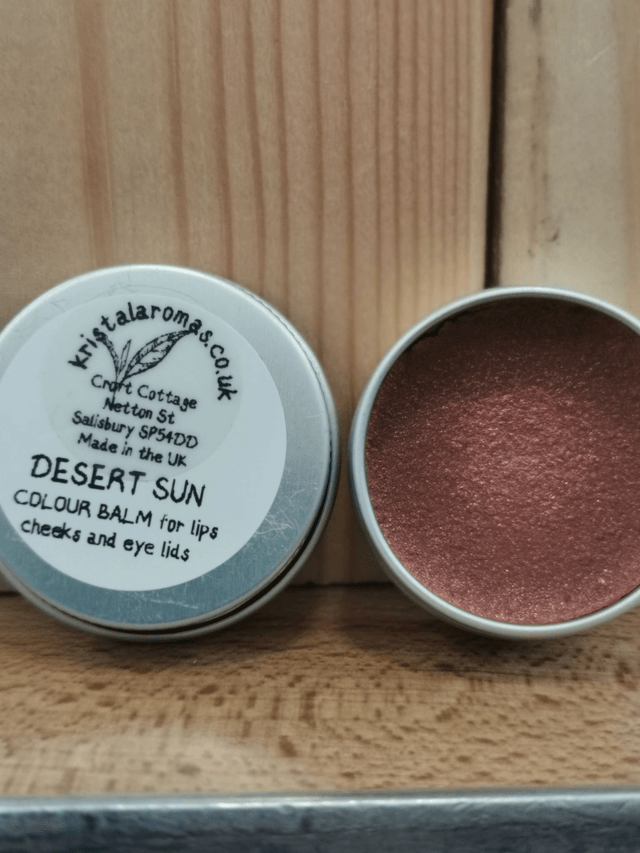 Colour Balm Desert Sun (for lips, cheeks and eye lids)  10g WITH FREE BRUSH 