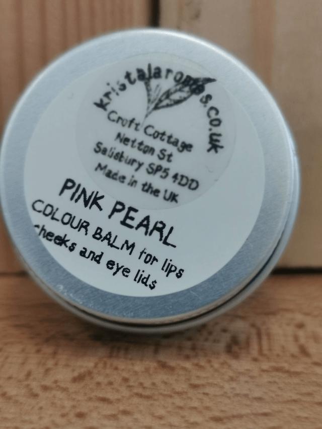 Colour Balm  Pink Pearl (for lips, cheeks & eye lids) 10g WITH FREE BRUSH