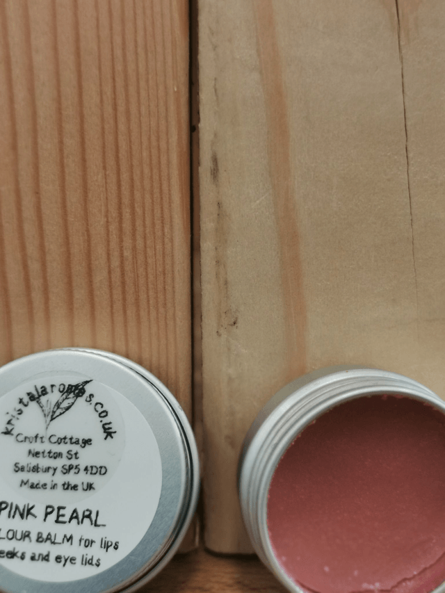 Colour Balm  Pink Pearl (for lips, cheeks & eye lids) 10g WITH FREE BRUSH