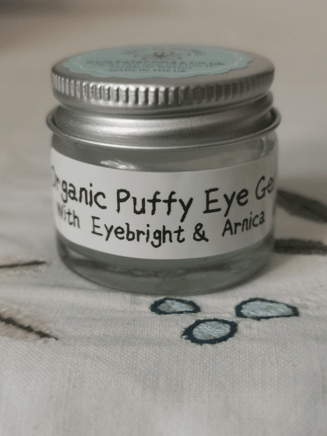 Puffy Eye Gel (organic) with  EyeBright &amp; Arnica   15ml