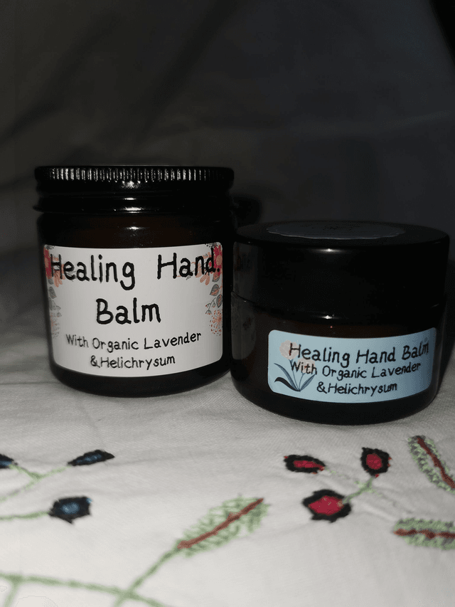 Healing Hand Balm-  Organic lavender &amp; Helichrysum   60g